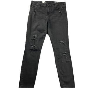 Gap 1969 Jeans Women. Black‎ High Rise Skinny Size 30